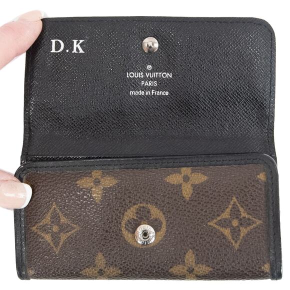 Authentic Louis Vuitton Monogram Macassar 6 Key Multicles - Picture 7 of 16